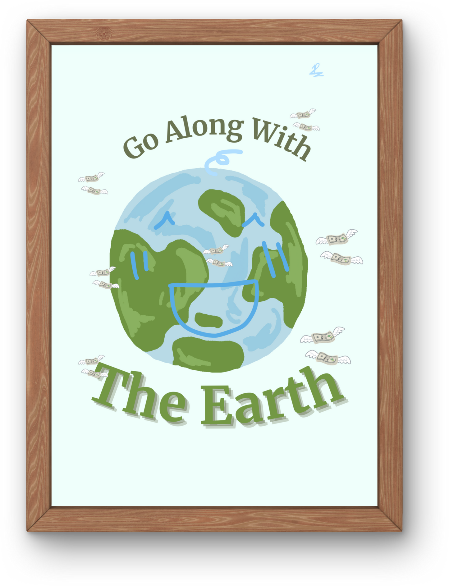(Pre-sale) Go Along with the Earth | Affirmation from Phuong Le Memo