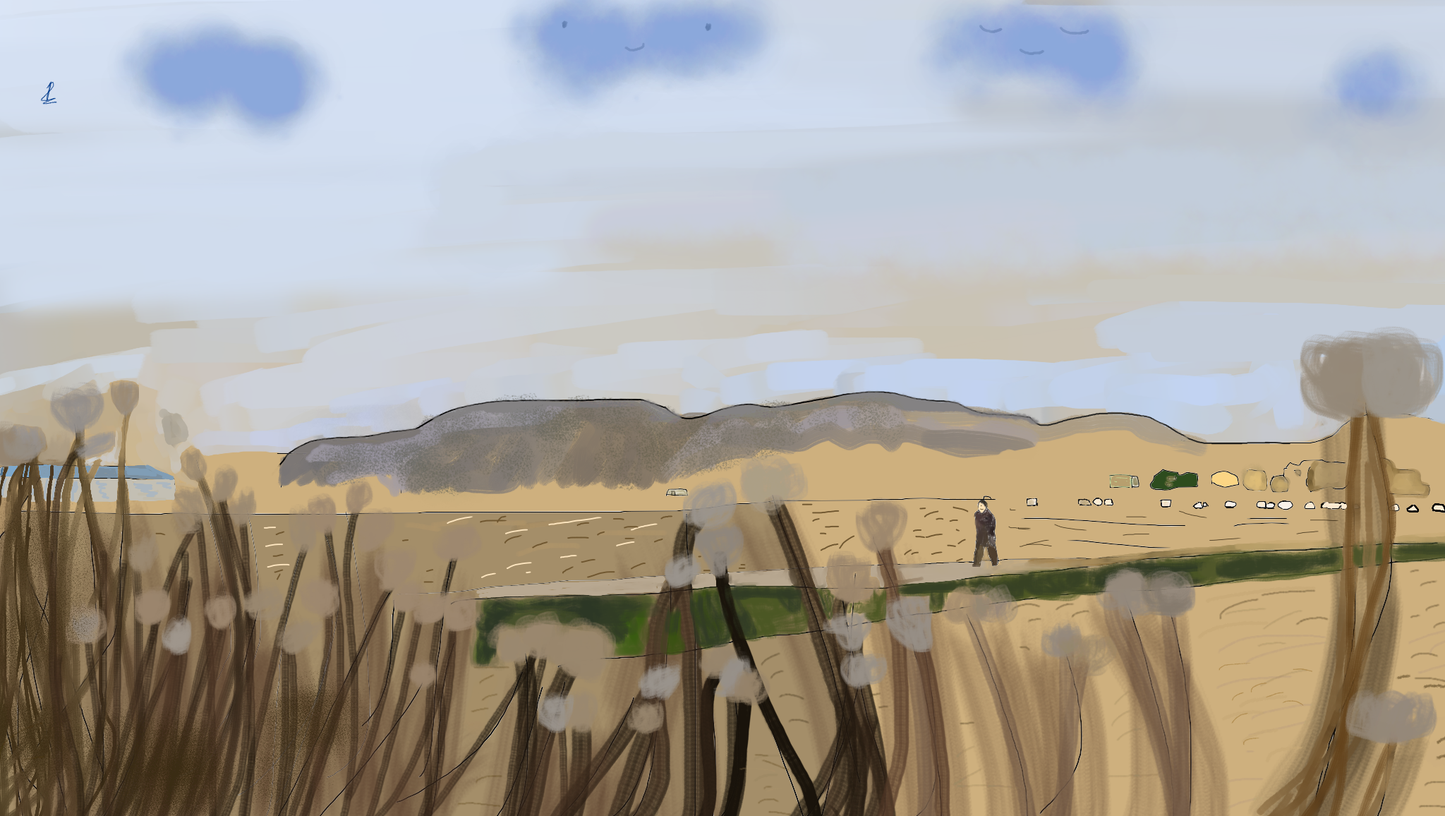 (Pre-sale) The solo trip to nowhere, walking away from the drama on foot, lol (Basket)